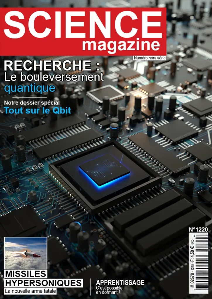 Réalisation 3D d'une carte mère informatique et d'un neurone biologique pour la couverture d'un Magazine Scientifique fictif - Eric PREZELIN