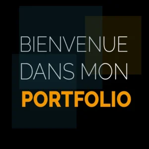 Bienvenue dans mon portfolio